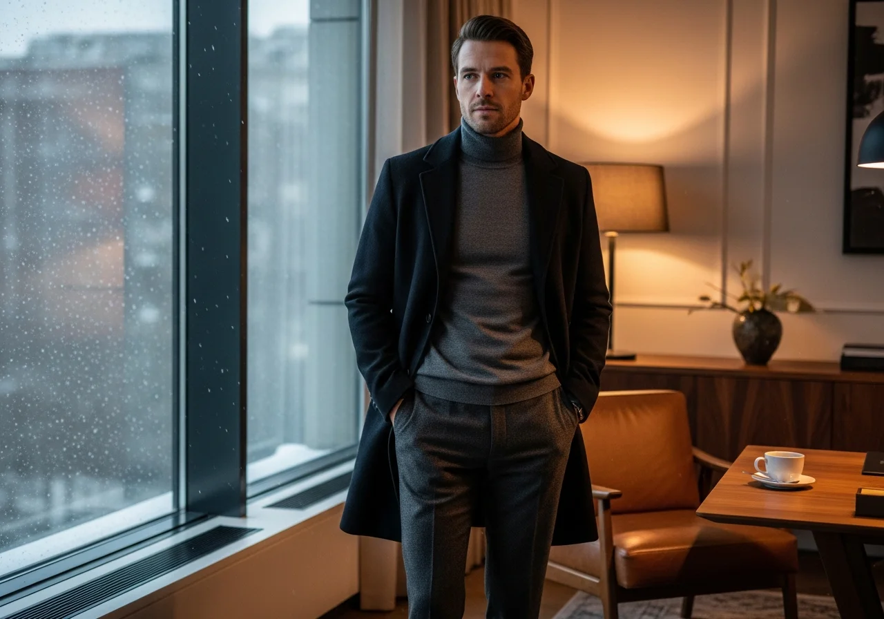 Winter Work Outfits Built for Warmth Without Bulk