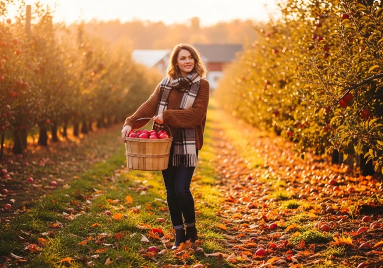 apple picking outfit