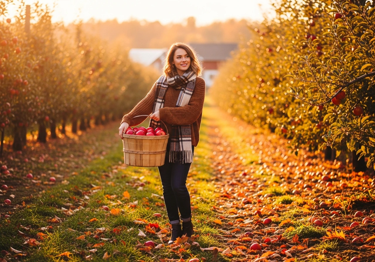 apple picking outfit