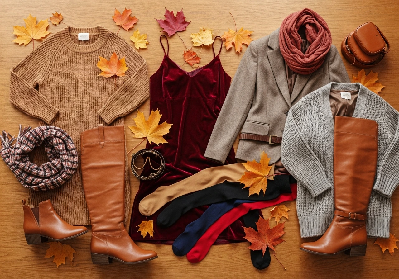 chic fall dress outfits