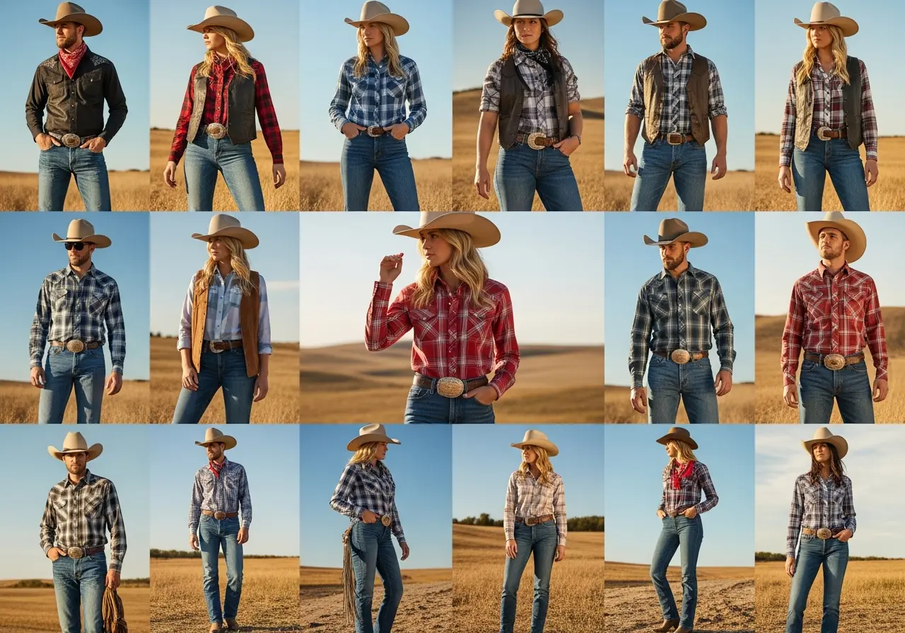 summer cowboy outfits