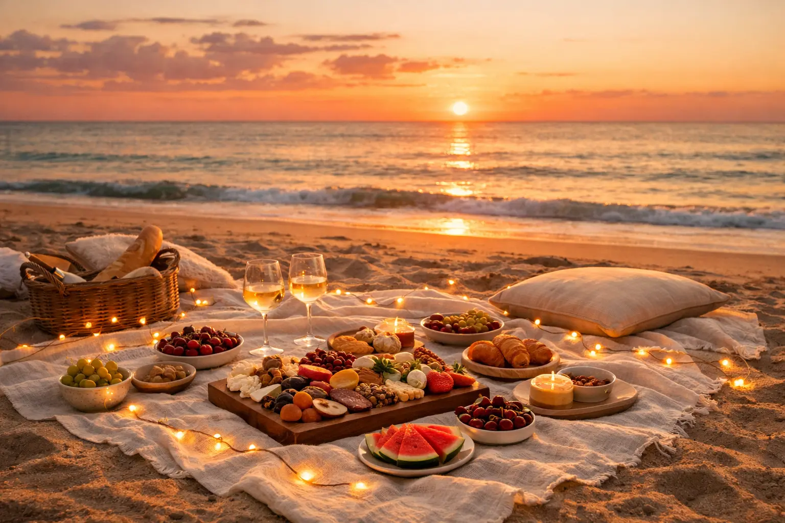 23-Sunset-Beach-Picnic-Ideas-for-a-Perfect-Evening