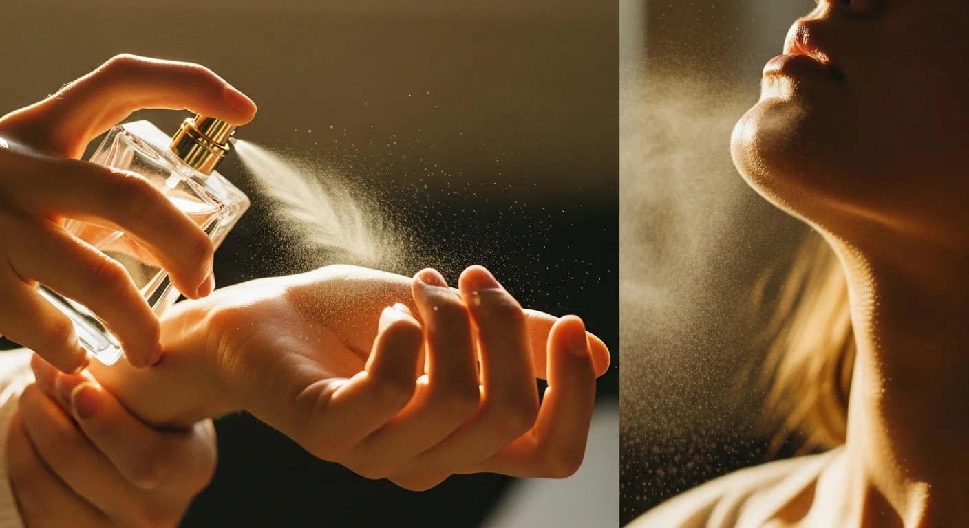 Apply Fragrance to the Right Pulse Points