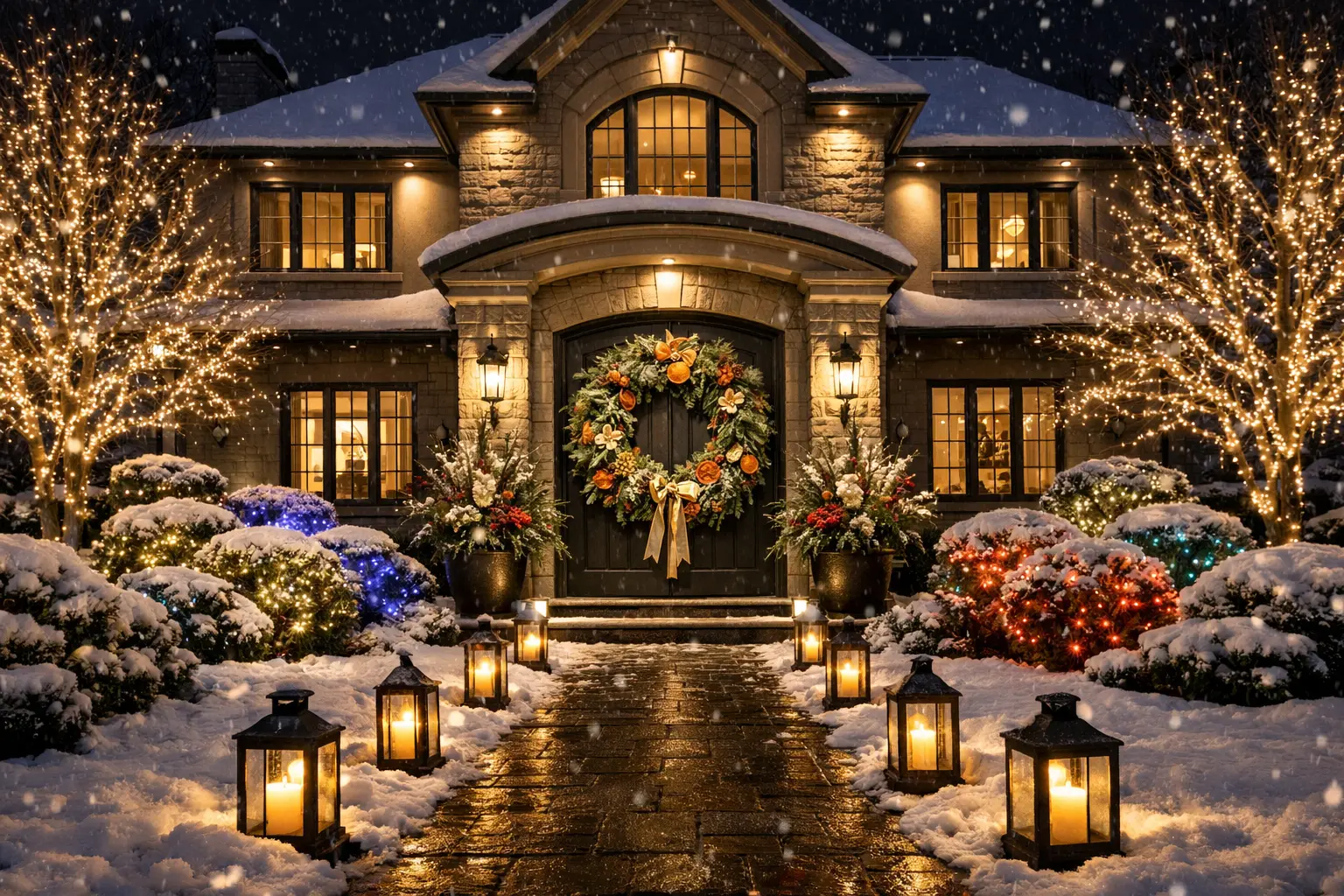 Outdoor-Christmas-Decorations-for-Unforgettable-Curb-Appeal