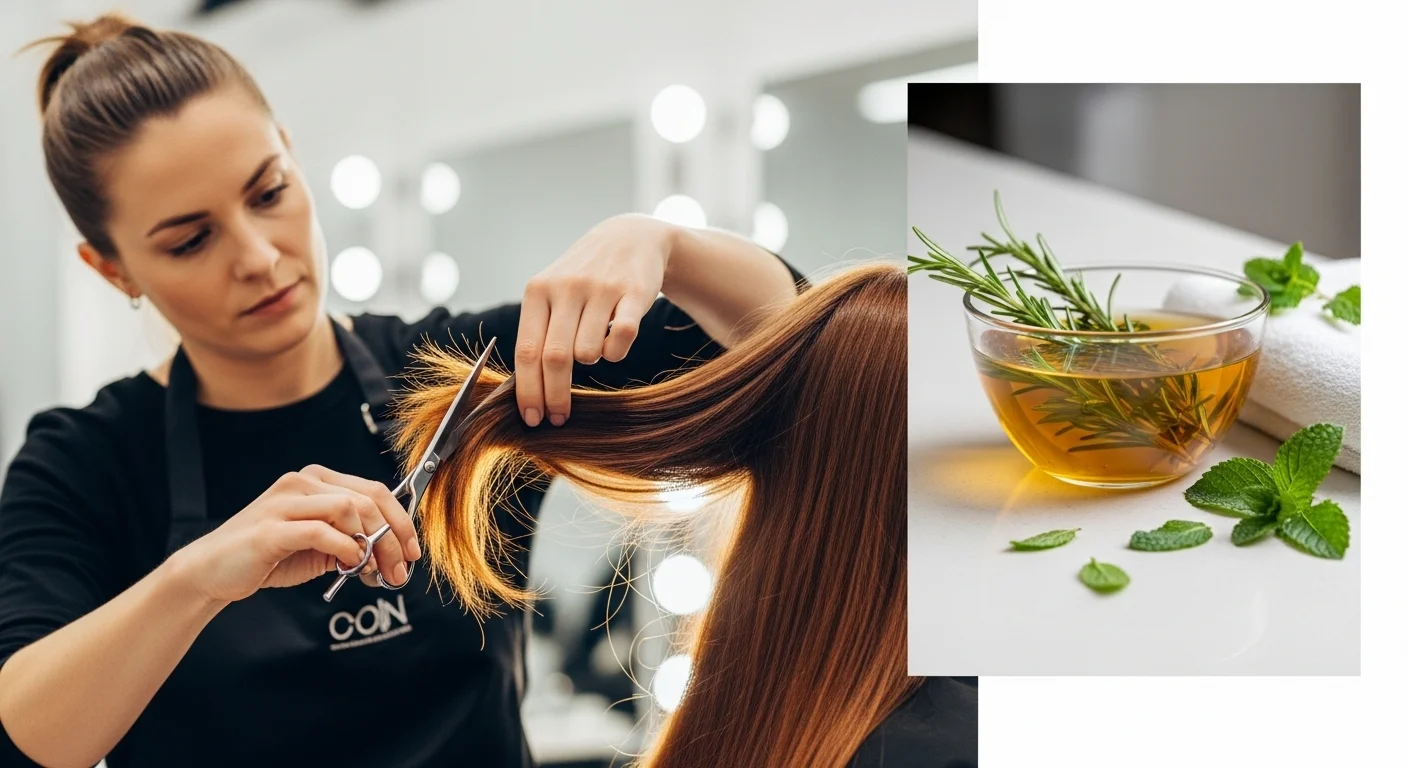 Perform Monthly Hair Maintenance Rituals