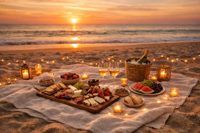 Sunset-Beach-Picnic-Ideas