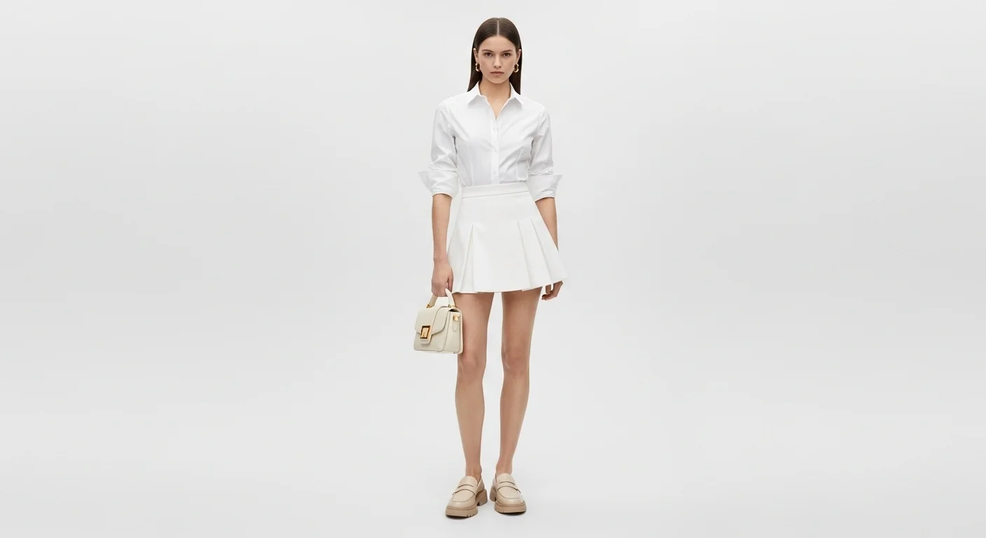 The All-White Minimal Look