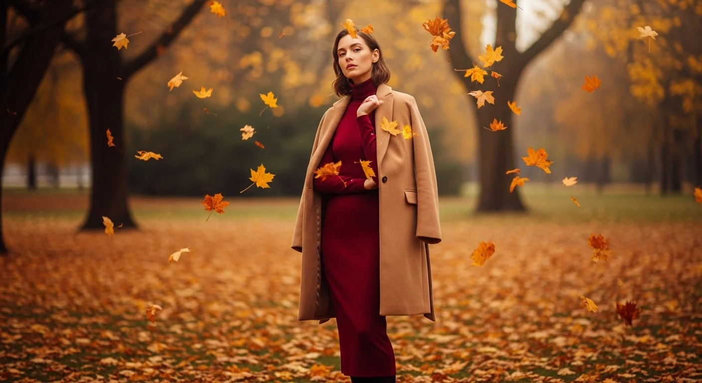 The Cherry Red Long Sleeve Dress