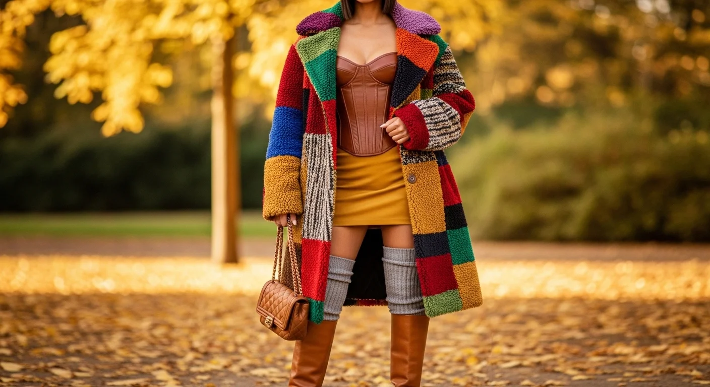 The Shearling Jacket + Earthy Tones