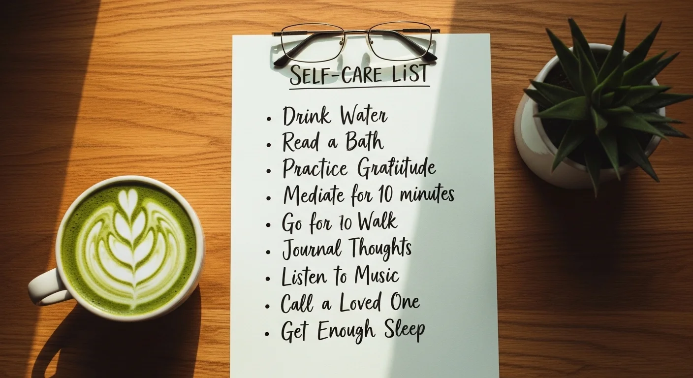 What Is a Self Care Menu and Why Does It Work