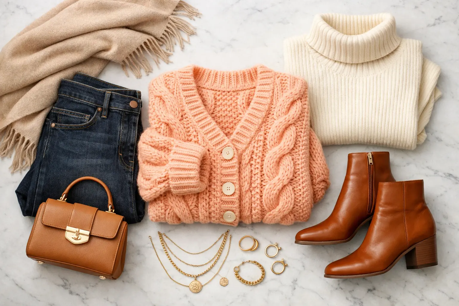 22-Winter-Style-Cozy-Peach-Cardigan-Outfit-Ideas.
