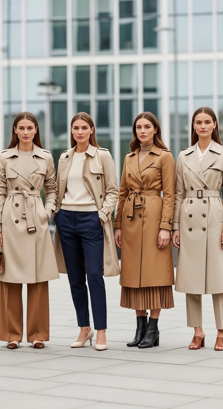 4 Work-Ready Looks That Revolve Around the Classic Trench