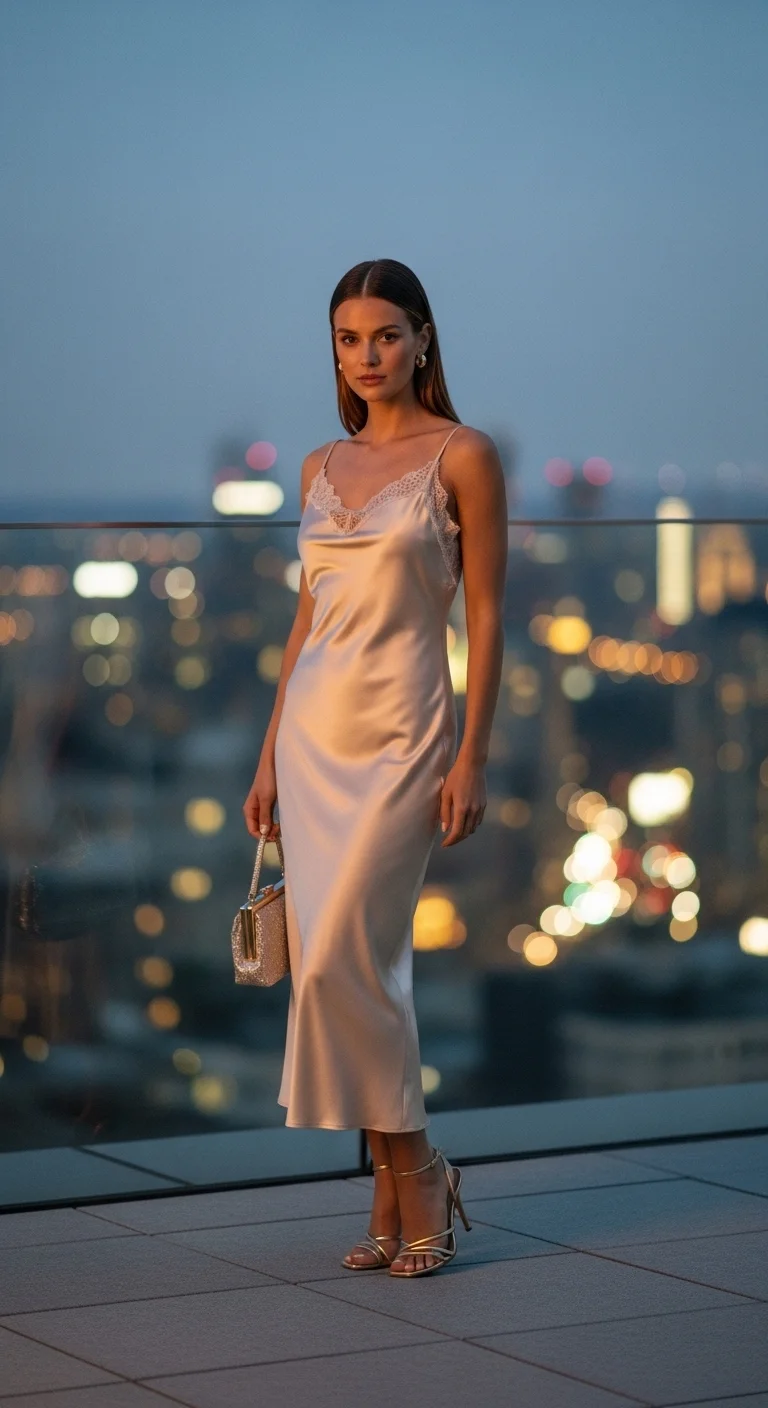4. The Satin Slip Dress