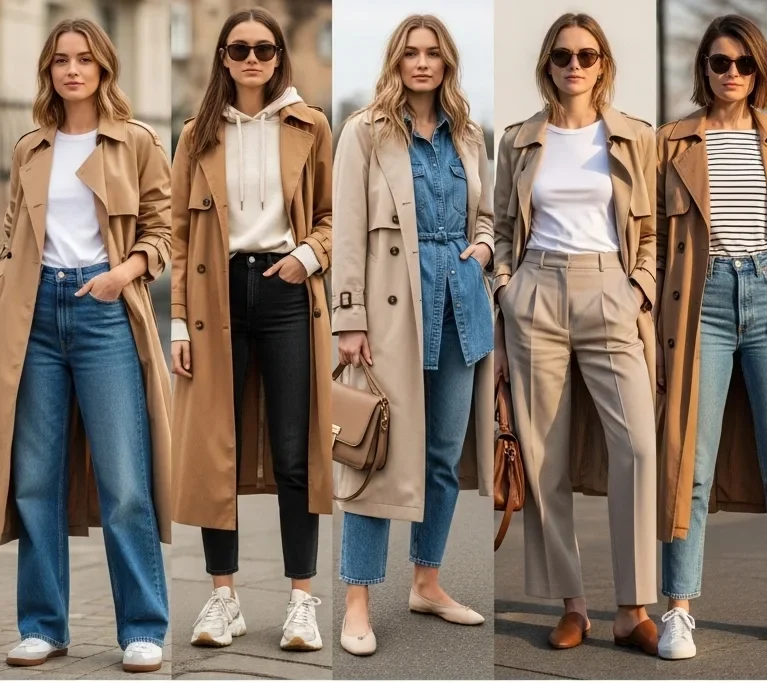 5 Effortlessly Casual Ways to Style a Classic Trench Coat
