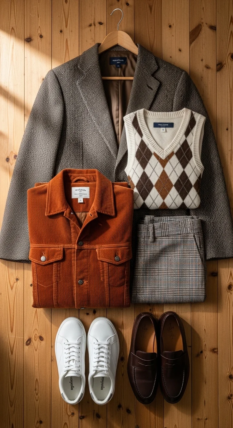 Key Wardrobe Pieces to Build the Eclectic Grandpa Look