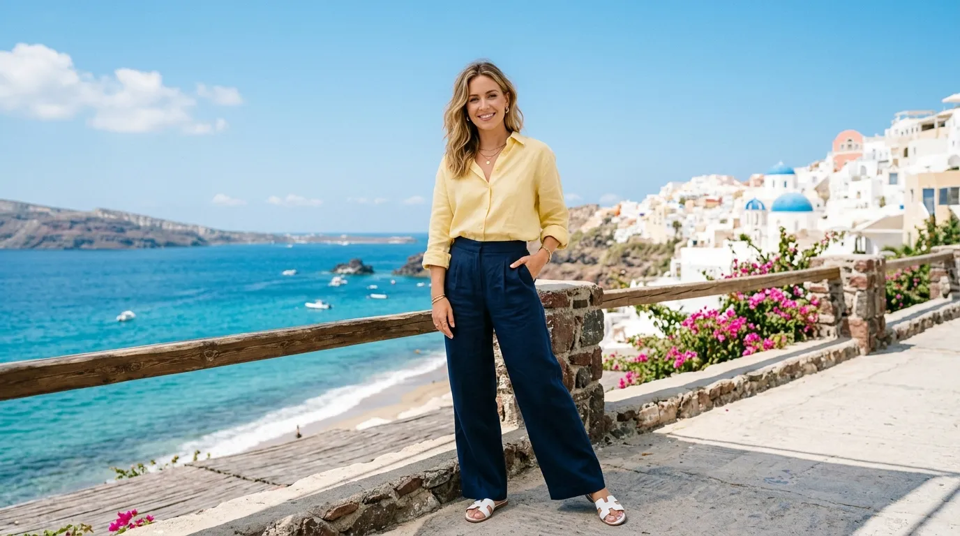 Butter Yellow With Navy and White for a Classic Summer Palette