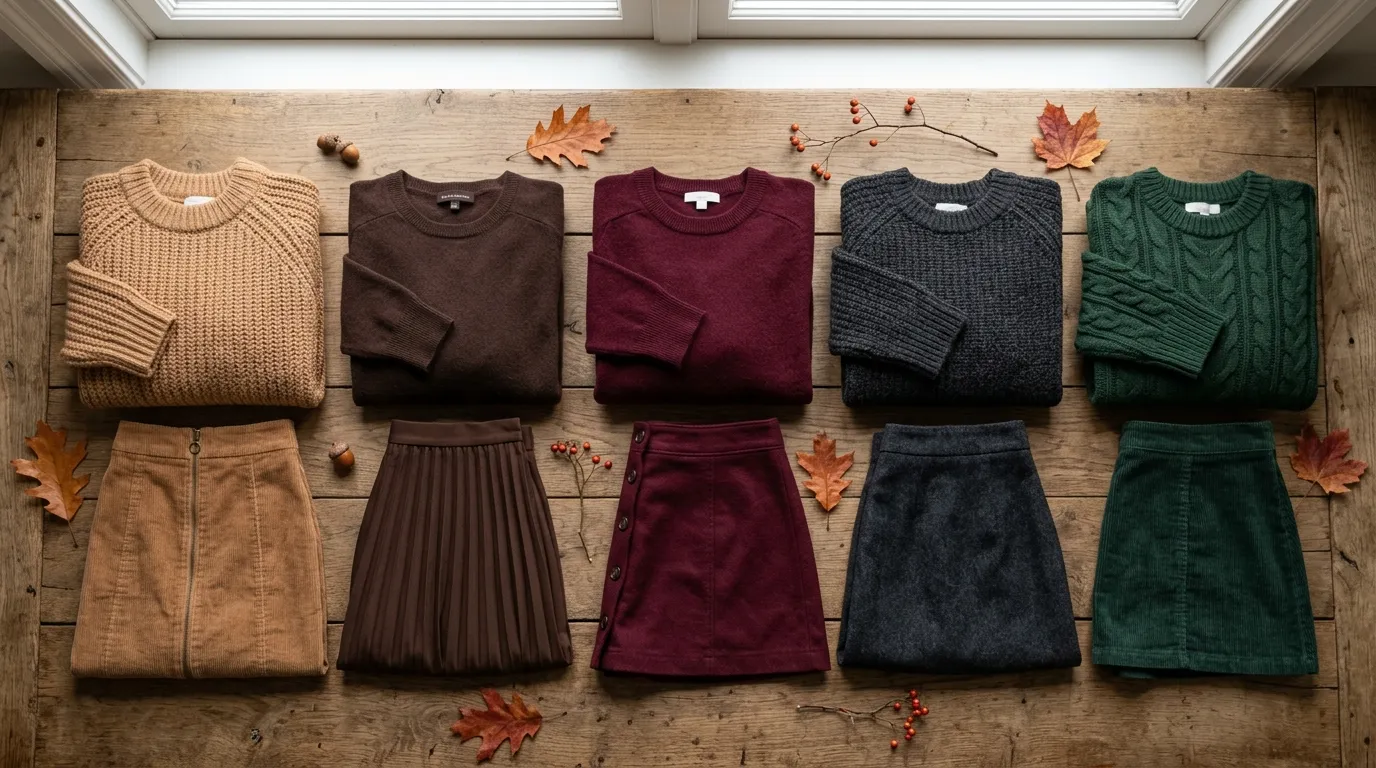 Color Choices That Make Fall Skirt Outfits Look More Expensive