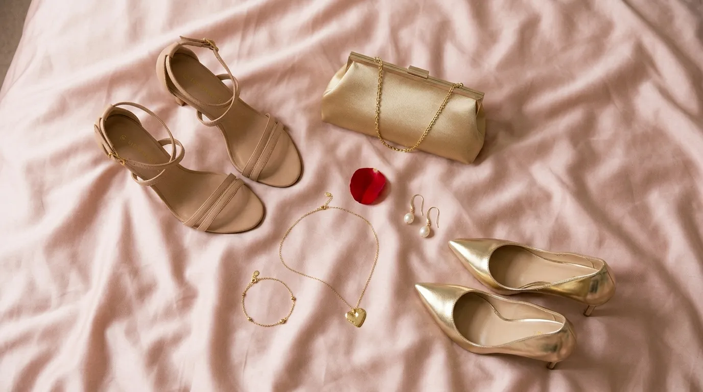 How to Accessorize a Valentine's Day Dress