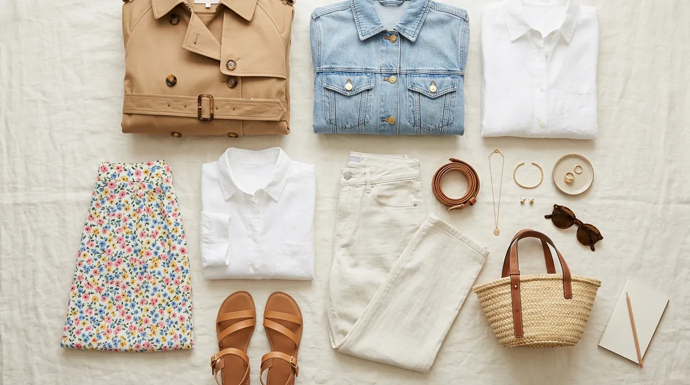 How to Build a Casual Spring Wardrobe Around These Outfits