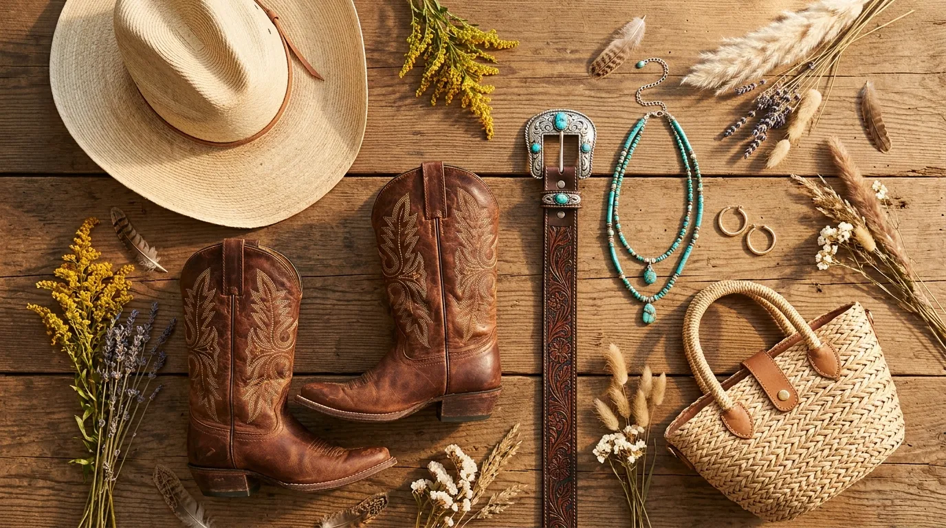 Key Accessories That Elevate Every Summer Cowboy Outfit