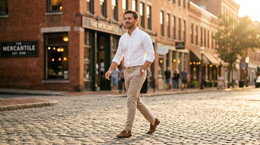 31 Chinos Outfit Ideas That Instantly Elevate Everyday Style