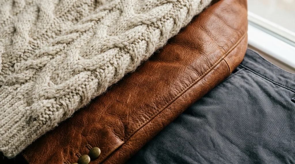 Clever Texture Mixing That Makes Every Outfit Feel Richer and Smarter