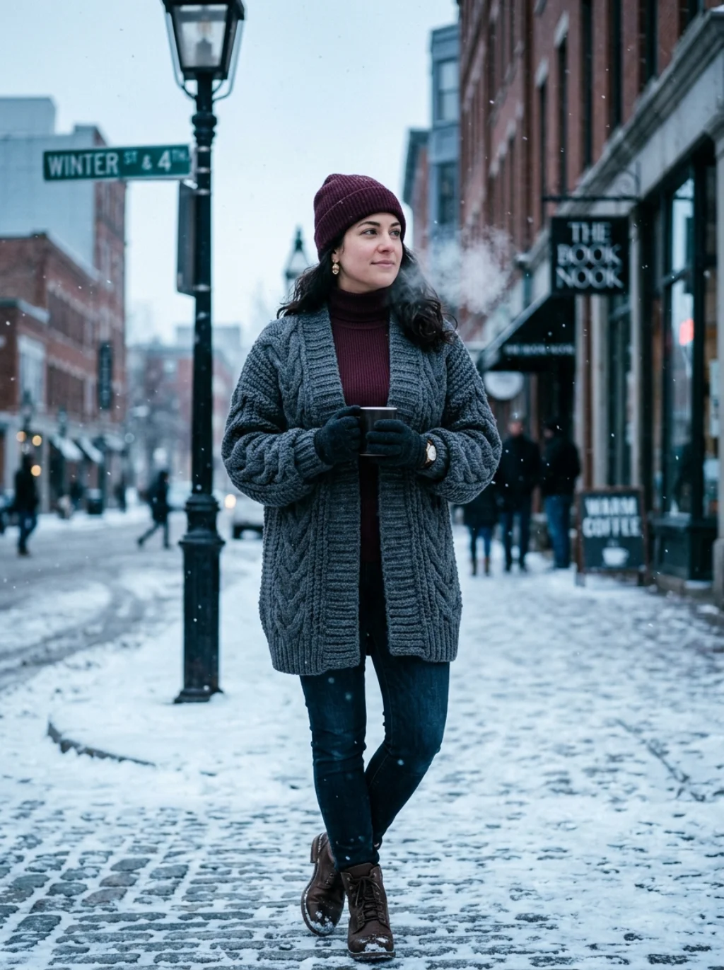 Cold Weather Confidence: Turtlenecks and Textures That Actually Work Together