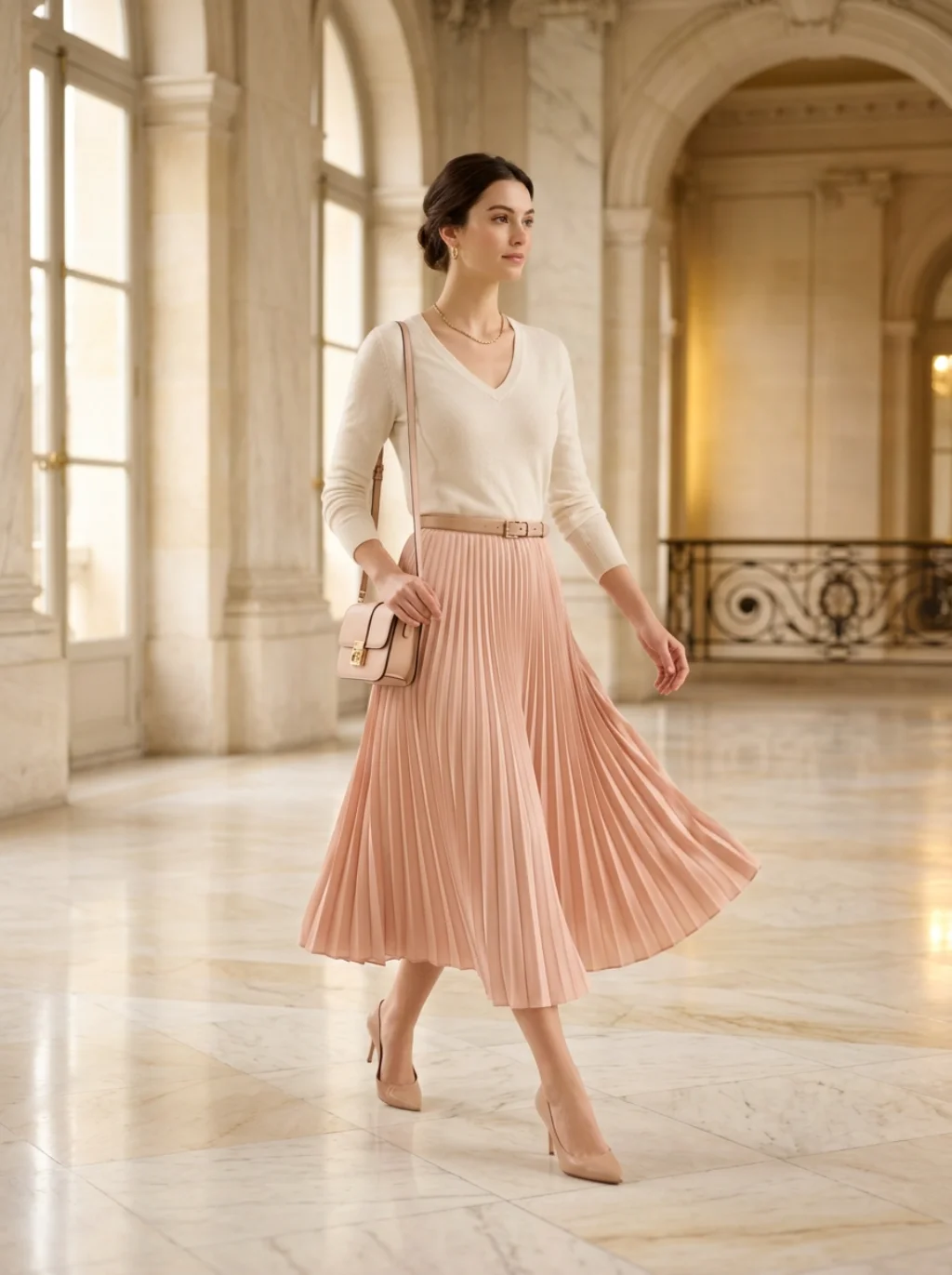 Elevated Skirt Pairings That Blend Warmth With Sophisticated Elegance