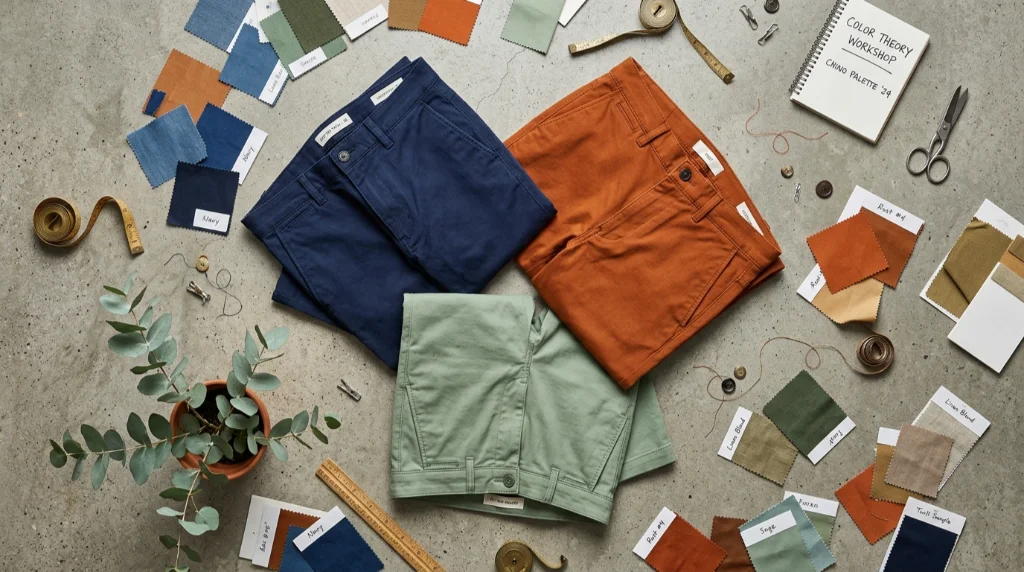 Fresh Color Pairings That Transform Neutral Bottoms Into Statement Looks