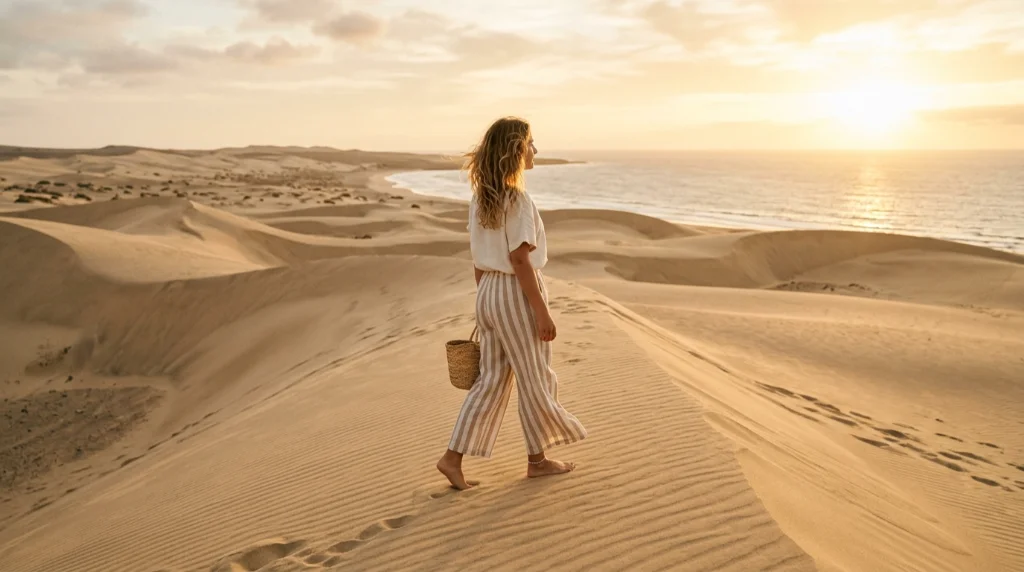 Linen Stripes Breathe Through Summer Heat Without Losing Their Structure