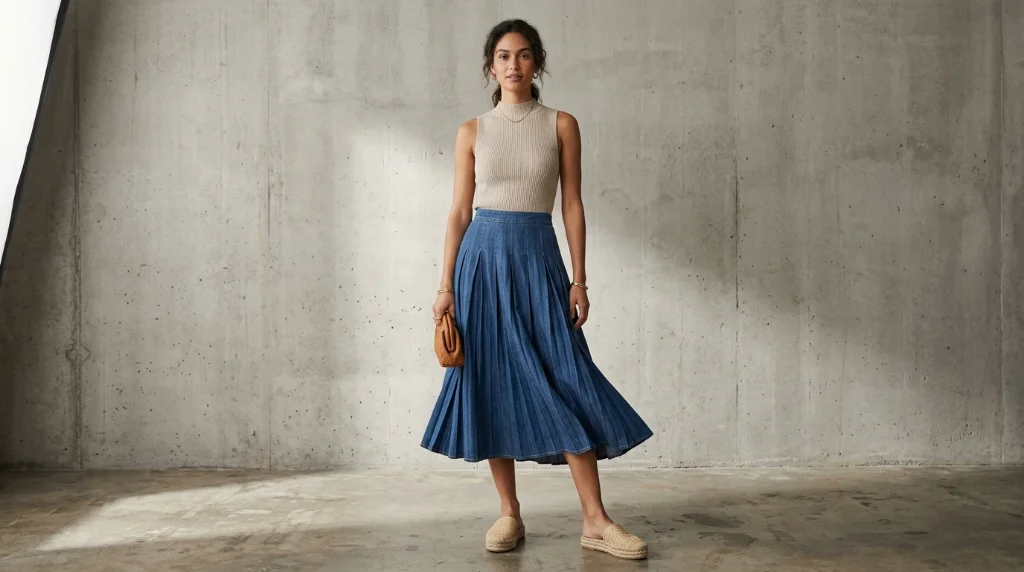 Skirts And Espadrilles Combinations That Feel Quietly Expensive
