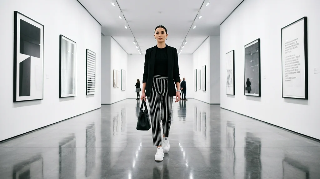 Sneakers Crash the Tailored Party and Somehow Nobody Objects