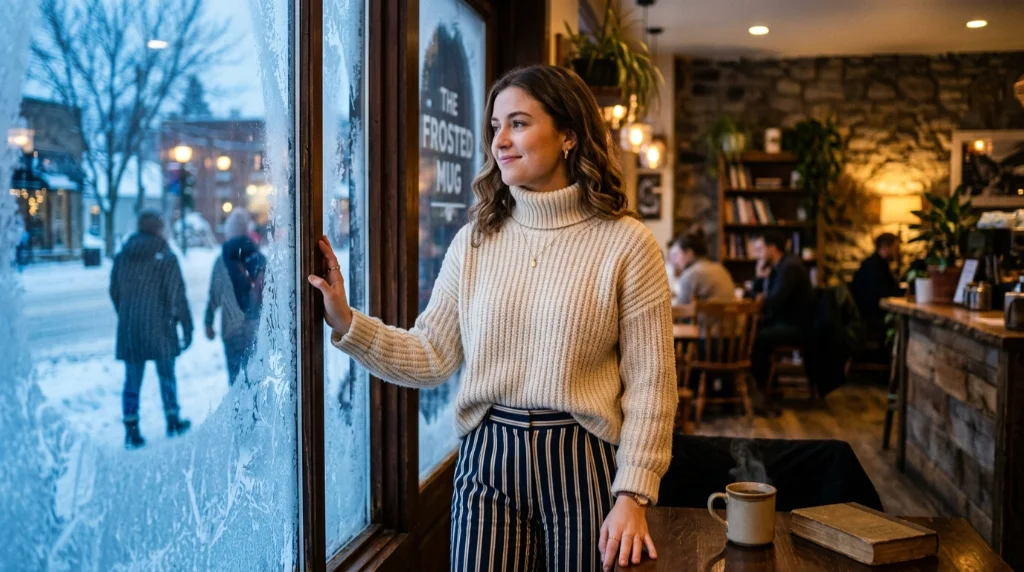 Turtlenecks Layer Under Stripes for an Unexpected Cold Weather Twist