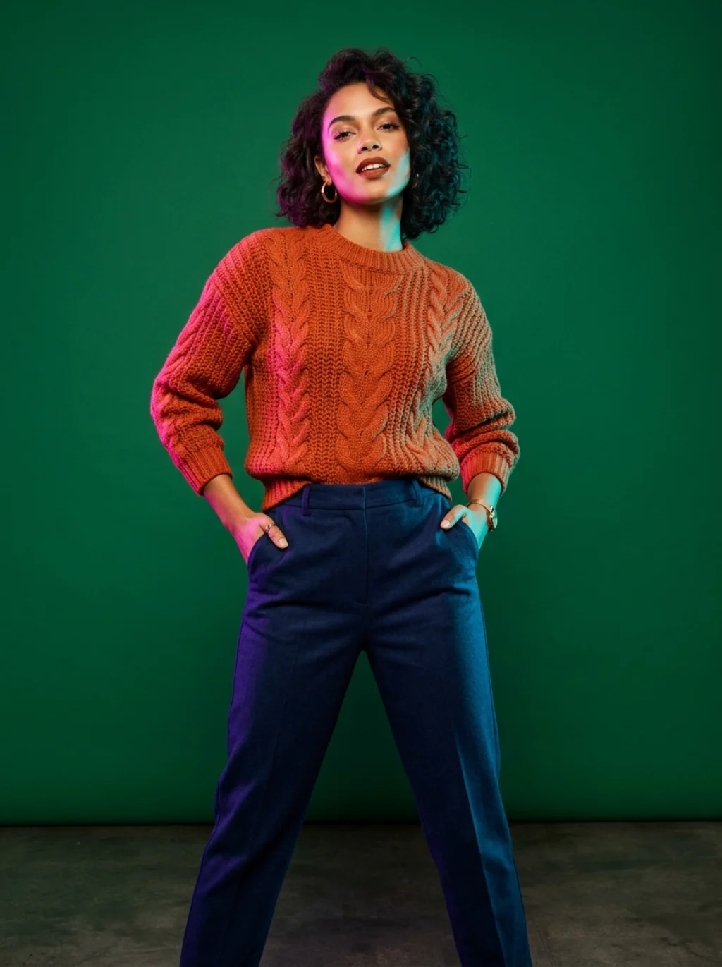 Unexpected Color Pairings That Make Cozy Fashion Feel Refreshingly Bold