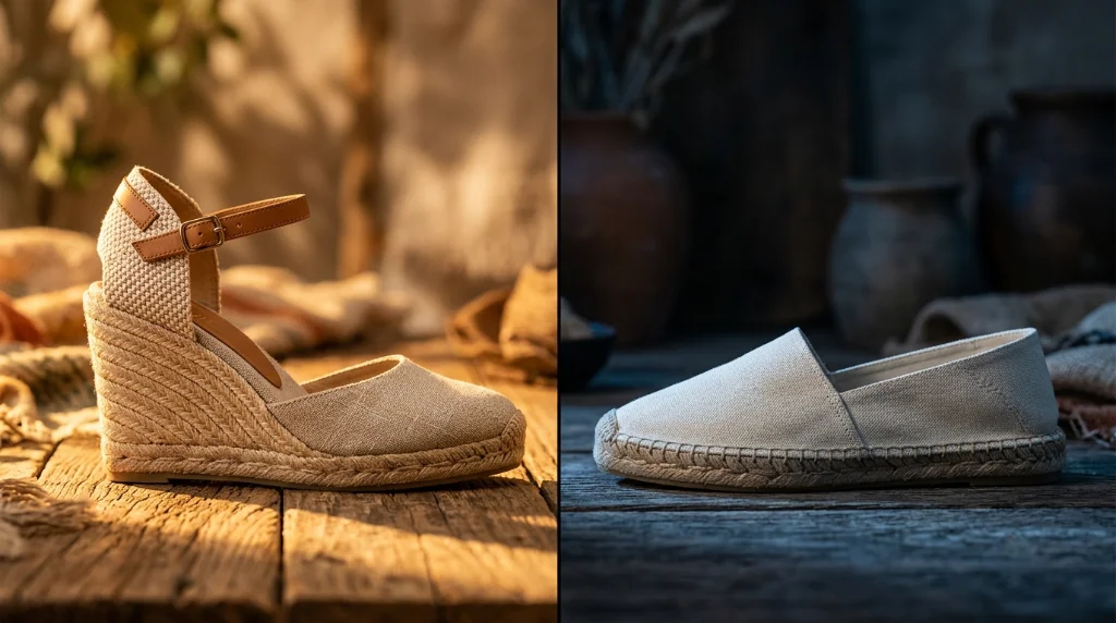 Wedge Espadrilles Versus Flat Espadrilles Sparks A Style Debate
